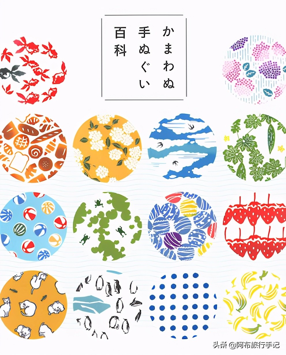 在日本逛布店，种类实在太多，我们列了一份游客导览清单