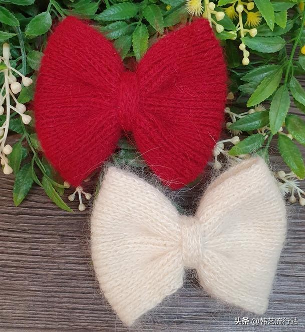 韩国蝴蝶发饰最流行款,韩系时尚潮流发饰