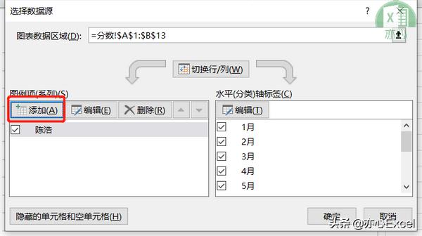 excel折线图怎么添加一条标准线,excel折线图怎么加参考线
