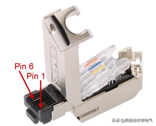 西门子工业以太网用普通网线接法,西门子工业以太网接头