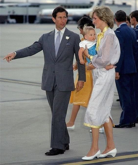 1983年戴安娜带小威廉出访澳洲，母子大出风头，查尔斯沦为背景板
