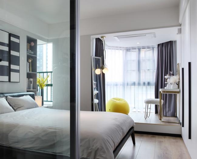 阳台设计20厘米地台榻榻米好看么,封闭式阳台布置榻榻米