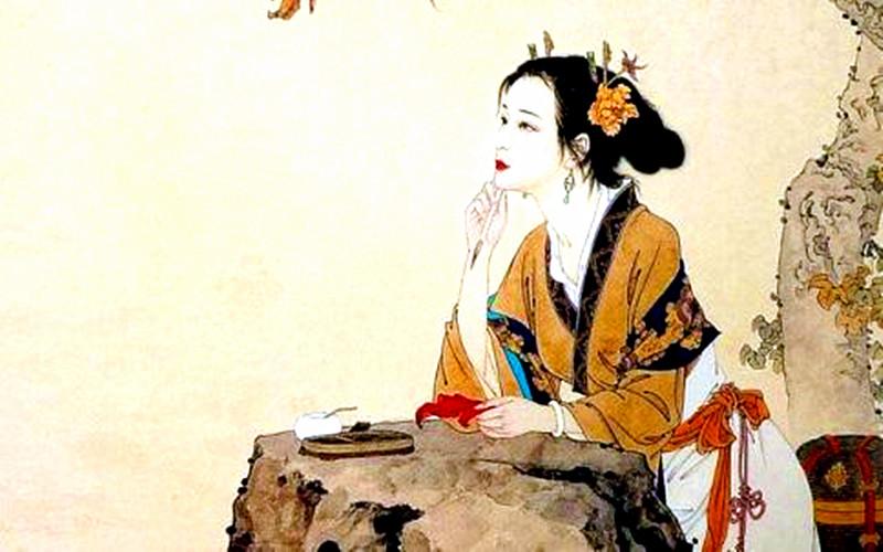 李白对女子求爱的诗,李白表白被拒绝写下一首诗