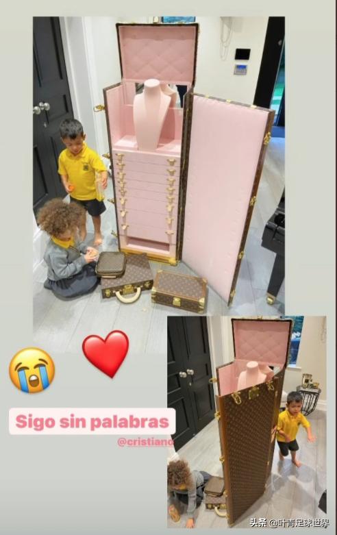 价值93万！C罗送女友豪华礼物，乔妹“感动到哭”，超惊喜