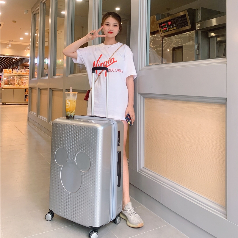 迪士尼20寸行李箱测评,行李箱新秀丽迪士尼