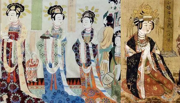 唐代女装古风仙气,古代唐朝女装