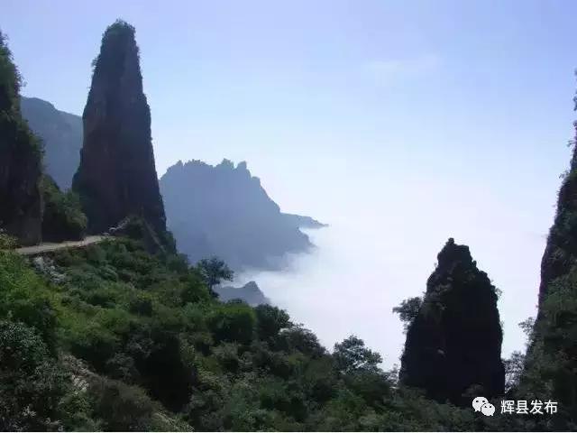 我能想到最美的地方，就是和你牵手走遍辉县的山山水水