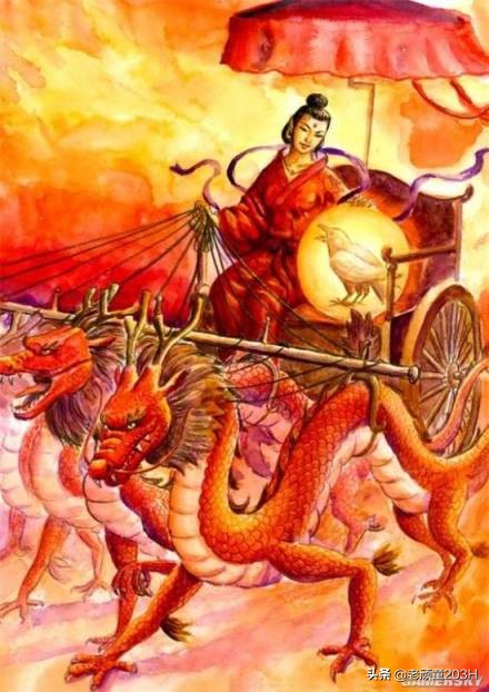 中华神话之《千年应龙》《羲（读：xī）和御日》篇