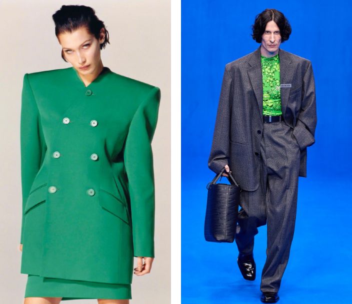 孙艺珍郑丽媛同步营业该看谁？小孩才做选择她们的西装我都要