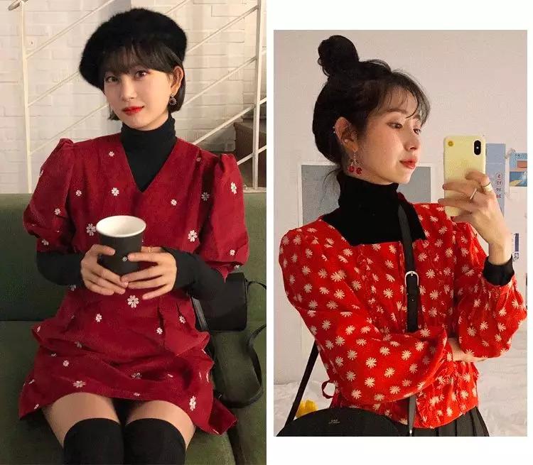 从圣诞穿到新年的衣服学生,从圣诞节穿到新年的小套装