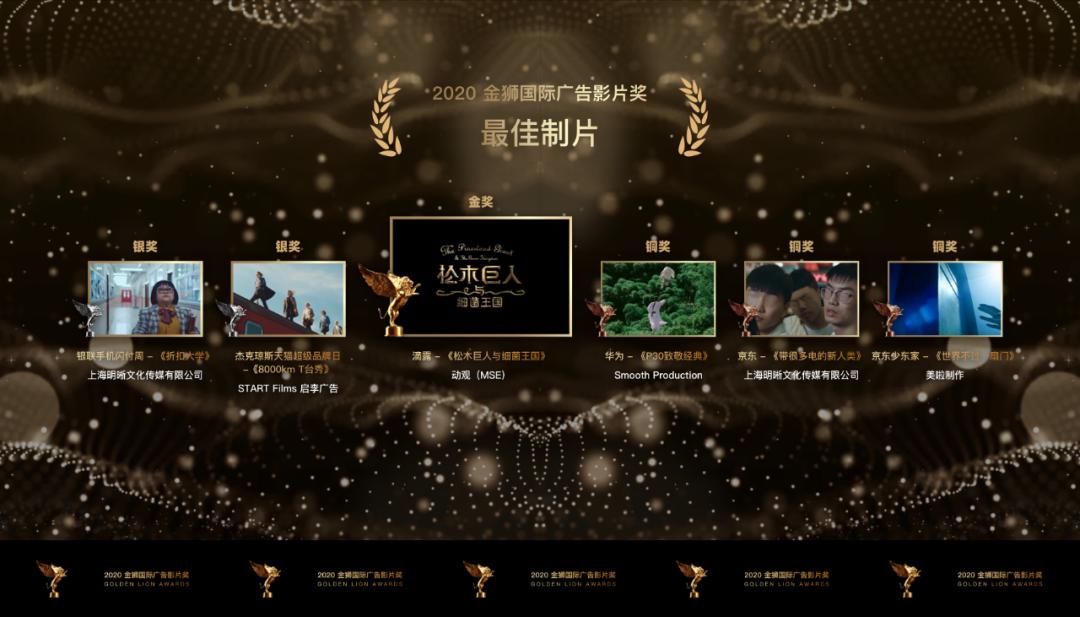 金狮奖广告片完全版,金狮国际广告影片奖名单