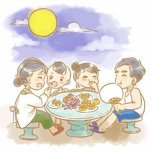 花好月圆中秋快乐视频,花好月圆中秋快乐毛笔字