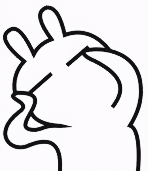 兔斯基表情包的意思,兔斯基表情包手绘