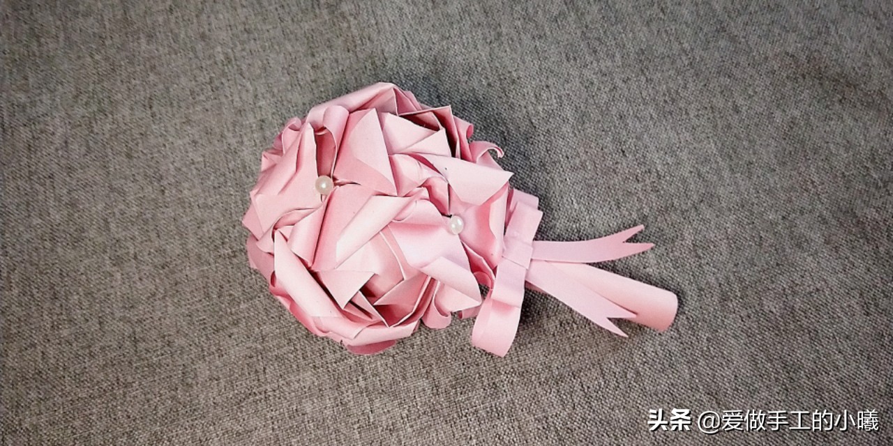 卷心玫瑰花折纸教程图解,玫瑰花折纸教程图解千纸鹤
