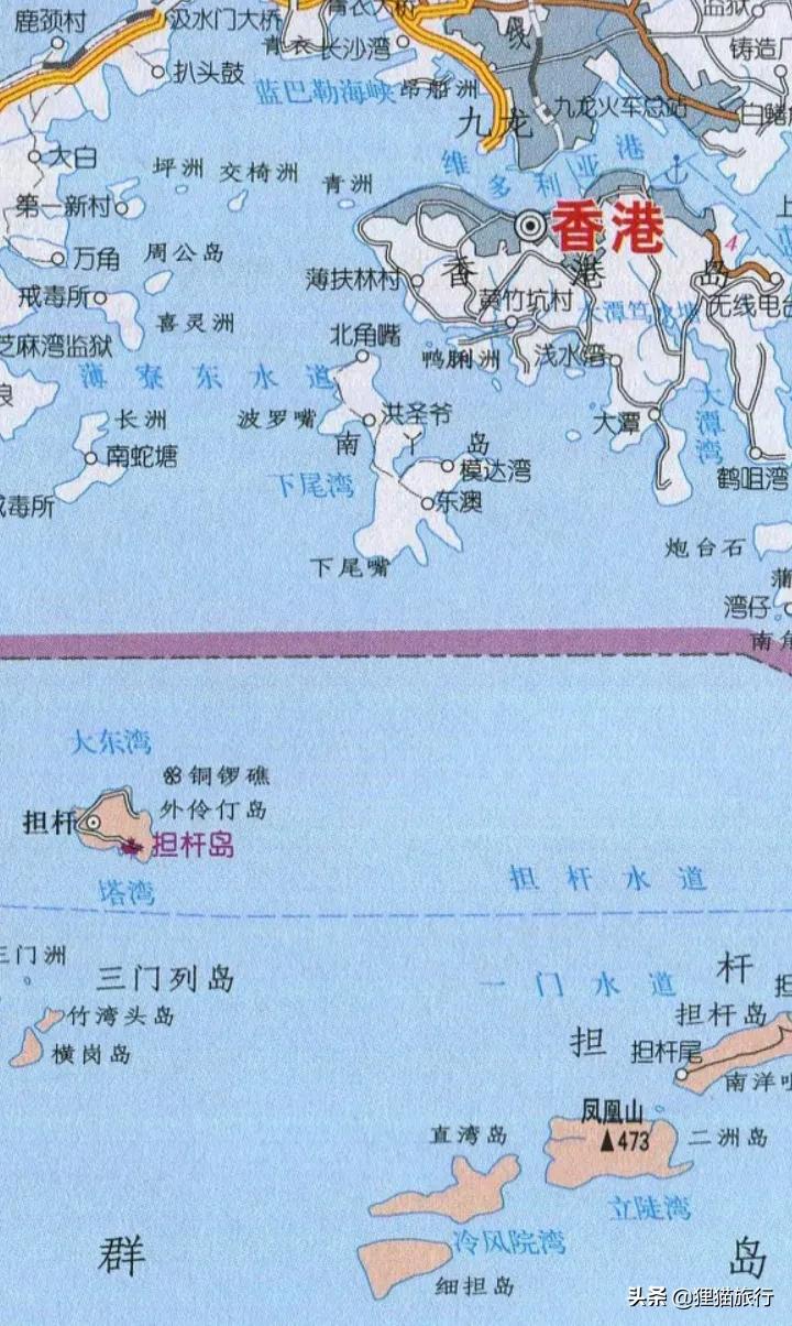 深圳内伶仃岛地图,深圳内伶仃岛能够上去吗