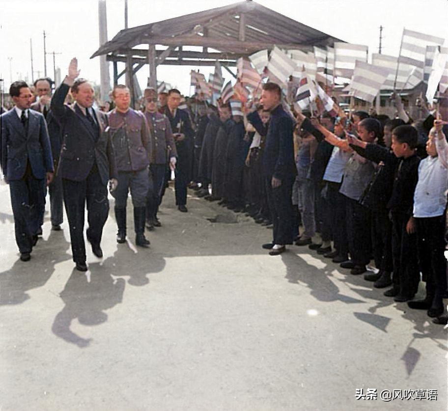 1938年，意大利人窜访天津日军，打仗我不行，摆架子第一名