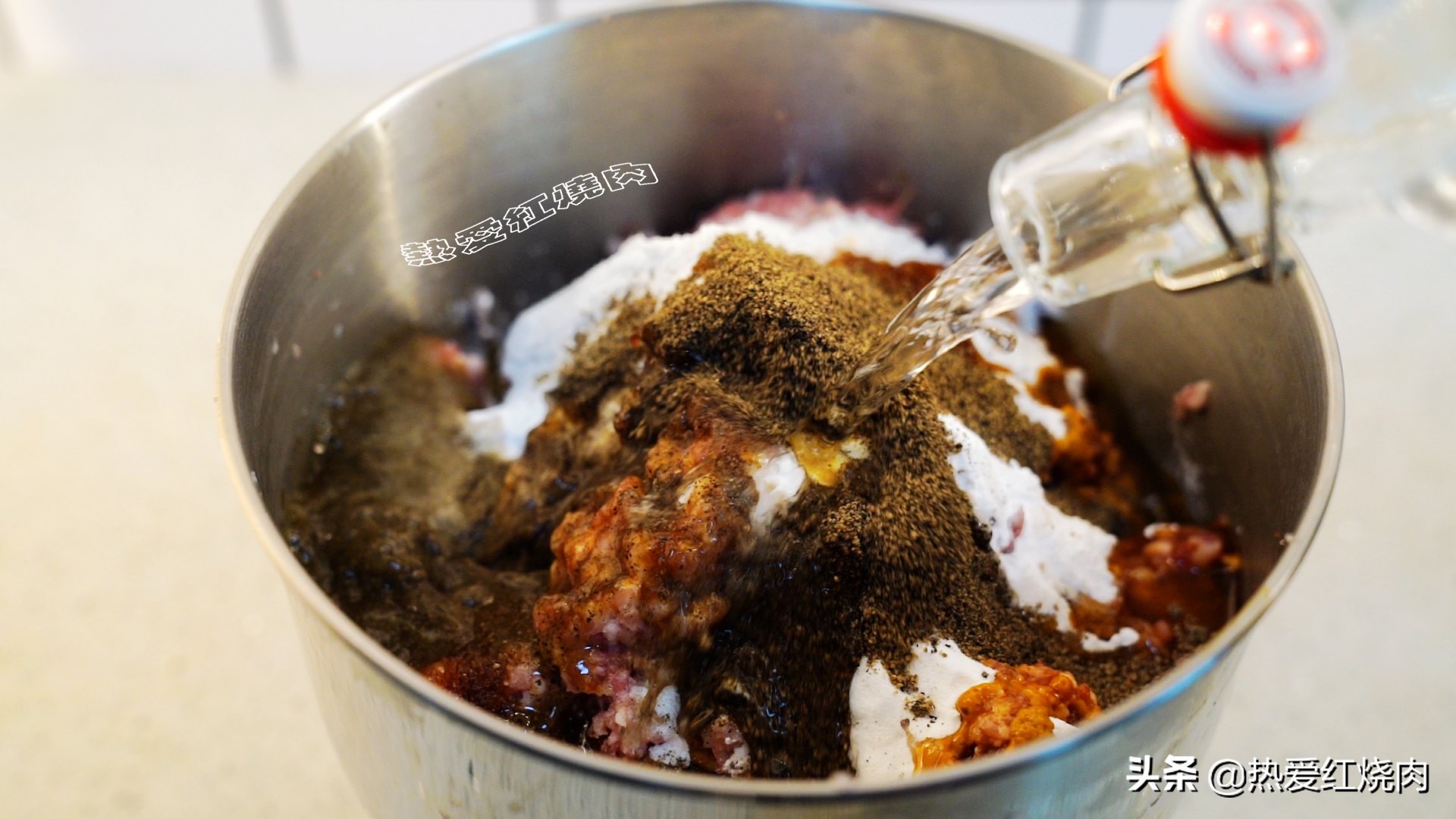 自制黑胡椒烤肠的做法及配方,脆皮黑胡椒烤肠的做法