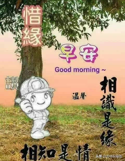 暖心祝福早上好的问候语,冬天早晨问候早上好的暖心句子