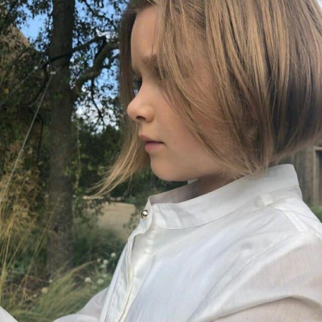 小七剪短发变美少女,小七剪短发