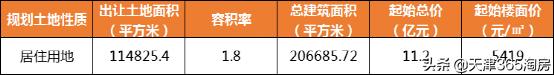 天津四家房企土拍,天津土拍6宗成交