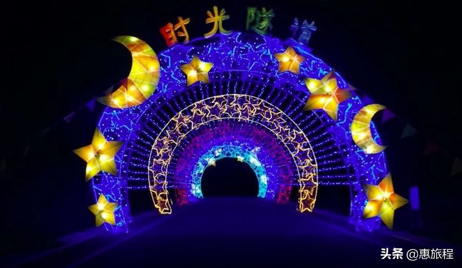 花世界灯展,东西湖花世界灯光节