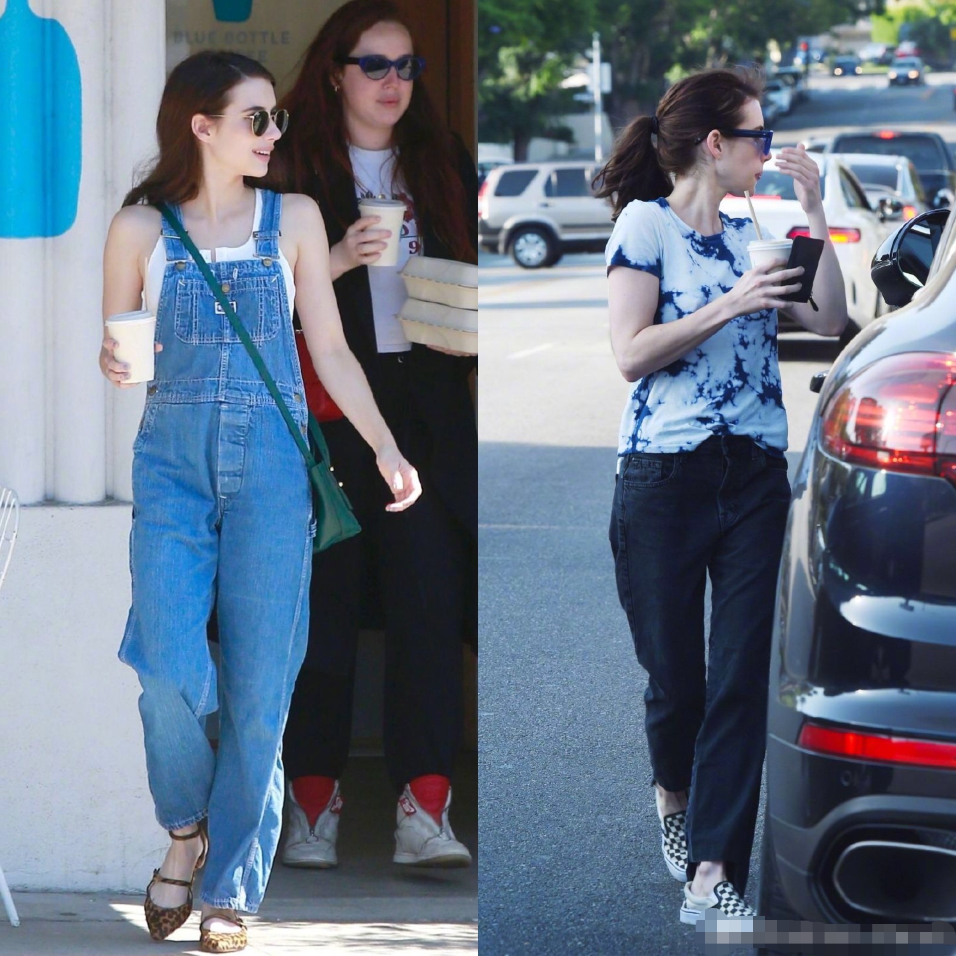 欧美最会穿的矮个明星EmmaRoberts，时髦实穿又显高，157穿出170