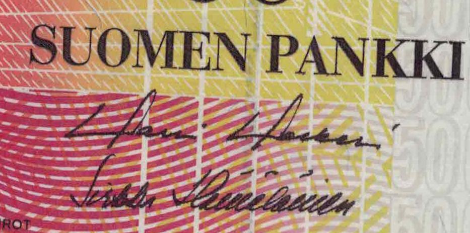 圣诞老人的故乡，芬兰500马克钞票上面缔造北欧民族史诗的大咖