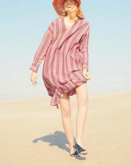 长衬衫的多种穿法,长衬衫的多种穿法配裙子