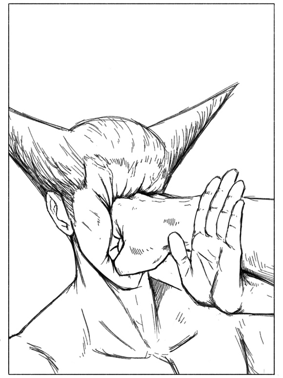 一拳超人原版漫画饿狼vs埼玉,一拳超人漫画vs重制版