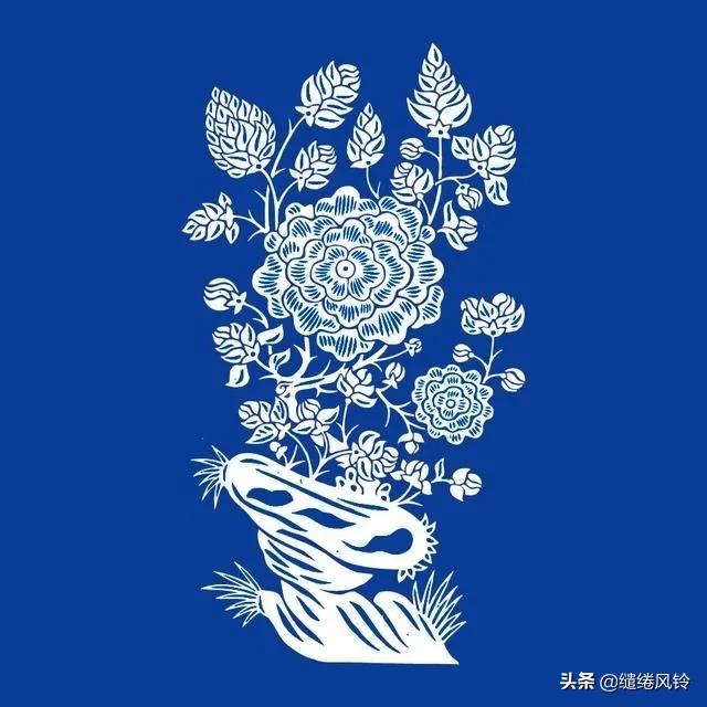 青花瓷花纹图案欣赏,青花雕瓷图片欣赏