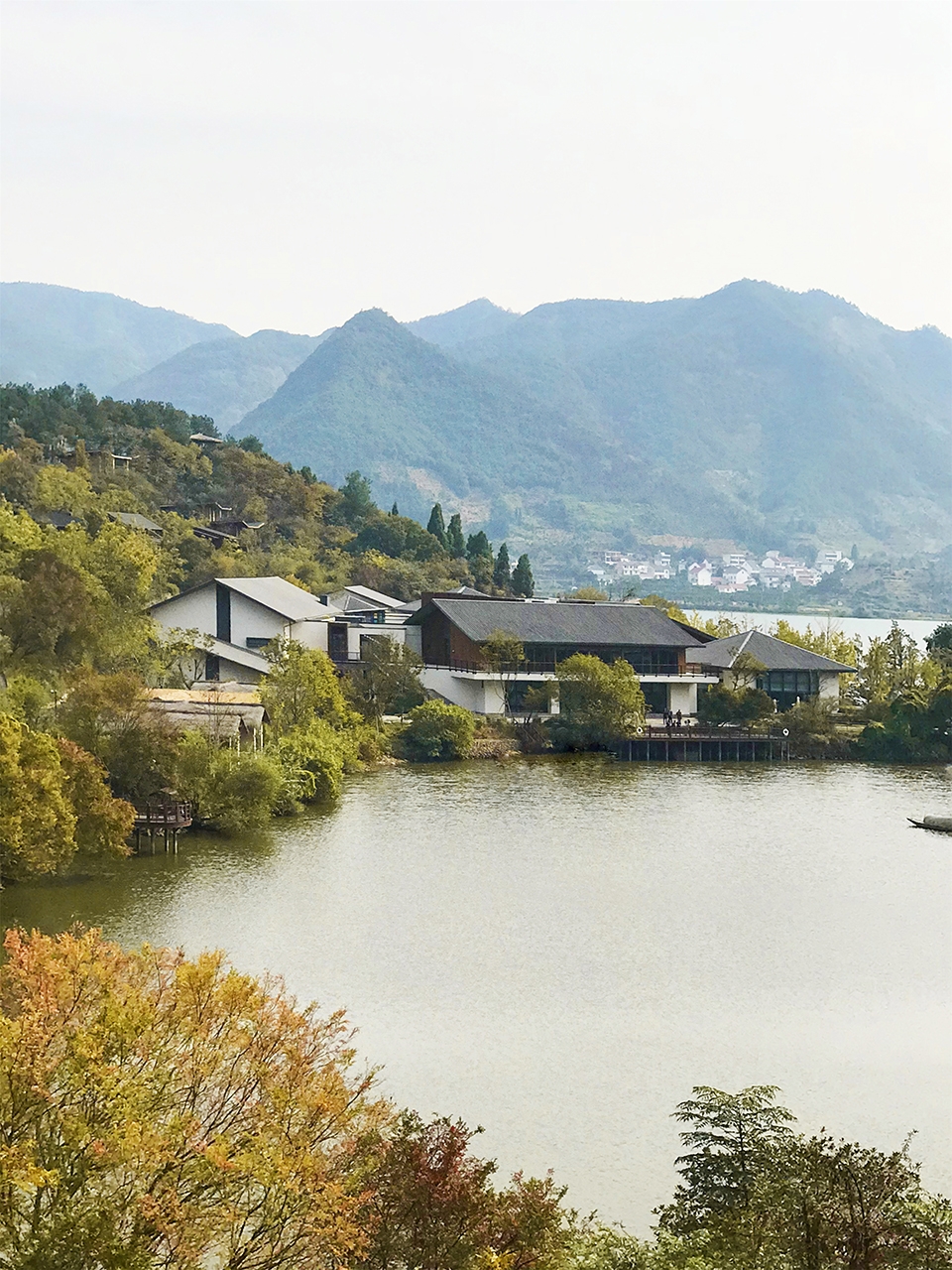 杭州桐庐富春江天空之城高端民宿,建德富春江最美民宿第一名