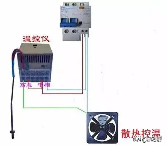 断路器电流互感器电表正确接线法,定时开关交流接触器和电表接线图