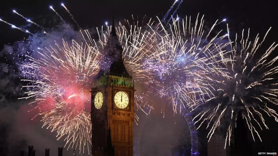 英国跨年的情景,英国跨年