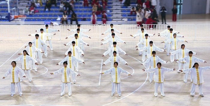 亳州中药科技学校表演五禽戏,2018年五禽戏亳州大赛评选结果