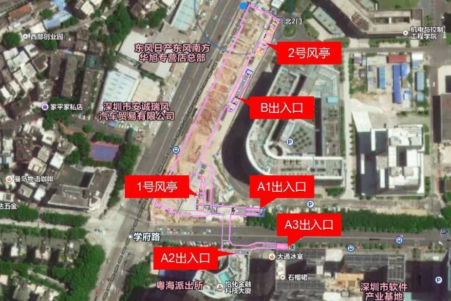 ​最新深圳地铁线路开通：2、3、4、6、8、9、10、12、13、1416