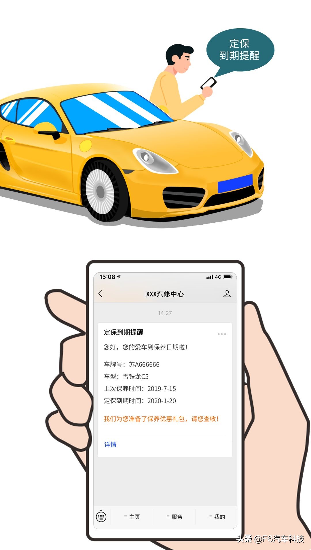 车主离店后，做这些让他下次还选你