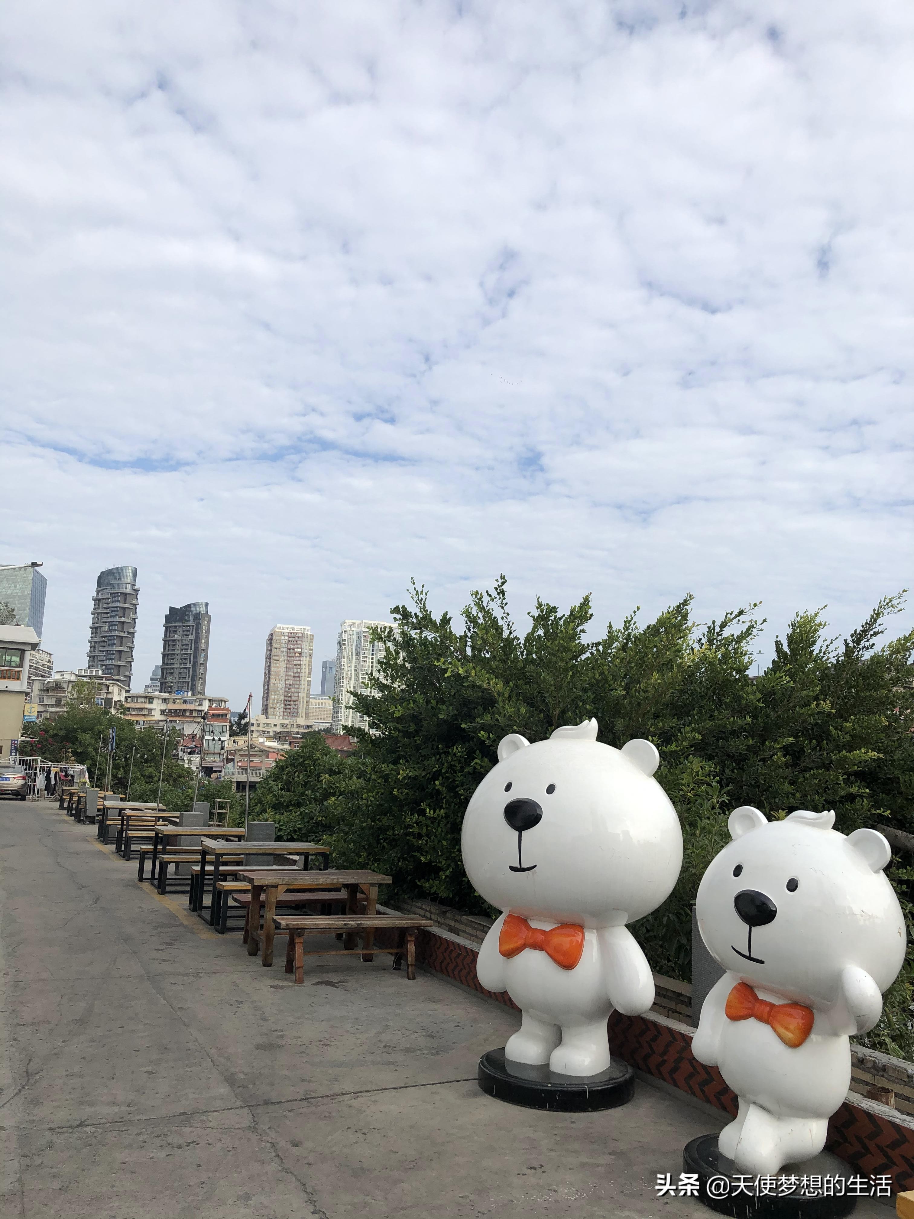 厦门白沙滩,厦门的碧水蓝天