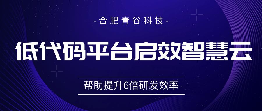 青谷科技：低代码，傻瓜式操作，企业研发效率翻倍是如何实现的？