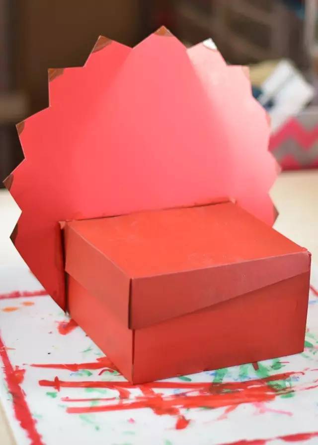 3-6岁儿童益智手工玩具鞋盒,幼儿园鞋盒里的动物世界手工作品
