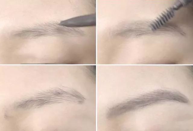 海藻眉,海藻眉和毛流眉