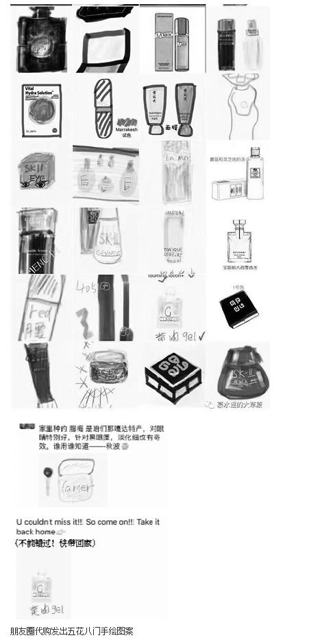 微商变身灵魂画手代购,代购手绘图