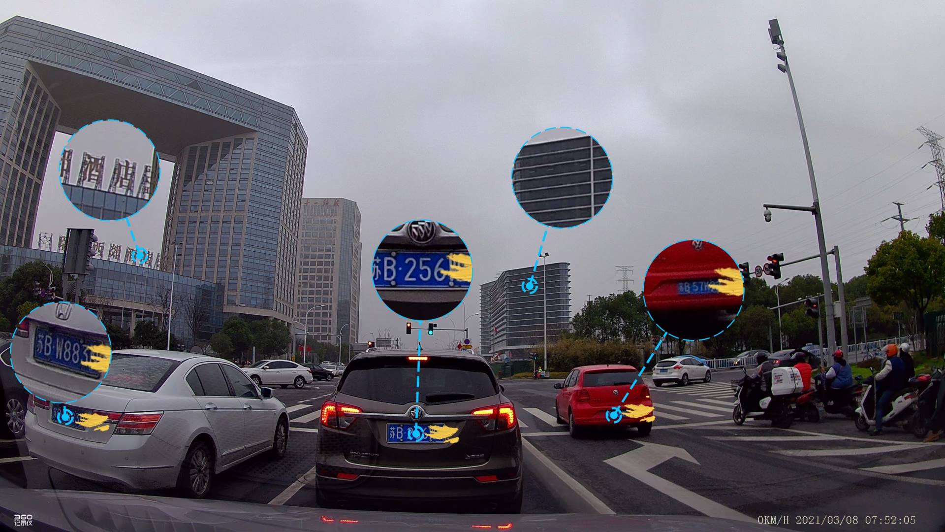 360k980行车记录仪实景导航,360k980记录仪测评