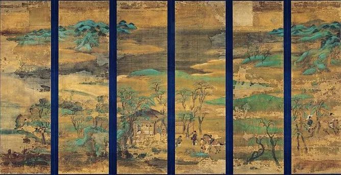 日本画中国画值钱么,日本绘画宋朝绘画影响