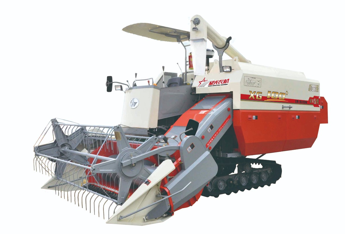 水稻收割机半喂式有几种机型,广联水稻收割机各机型图片价格