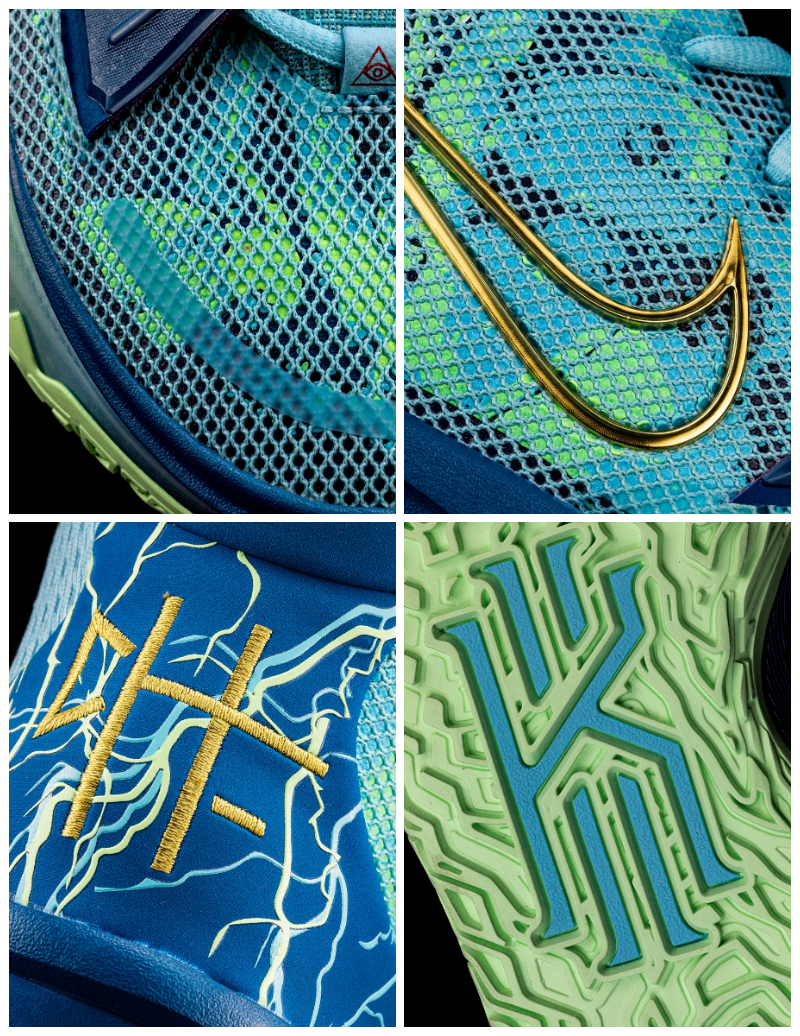 耐克的收官之作,nikekyrie7expression欧文上脚