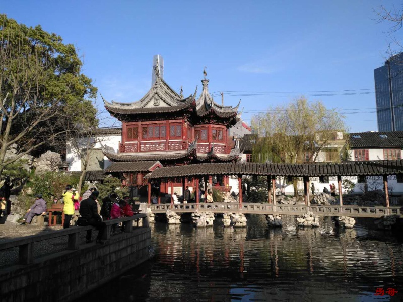 上海古豫园遗址,豫园商城的建筑年代