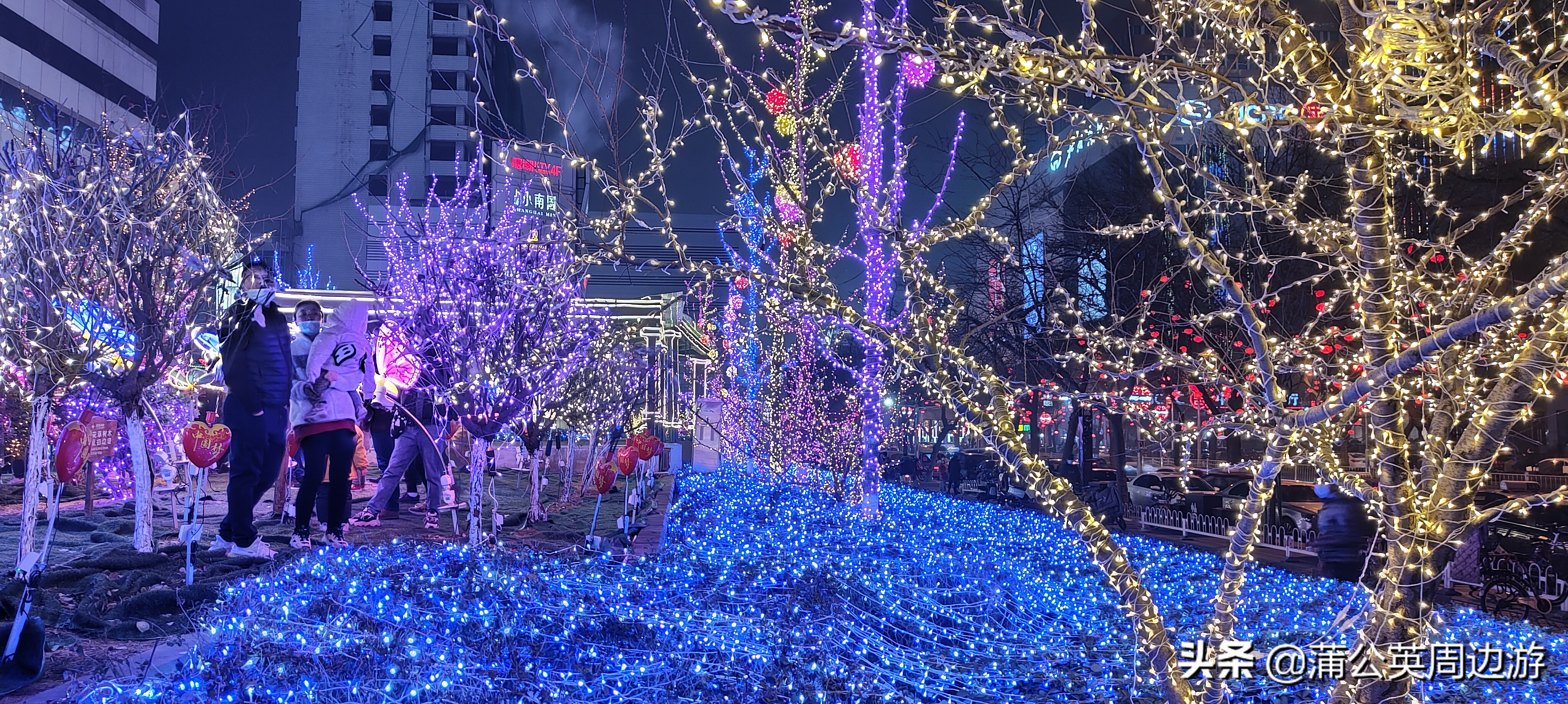 石家庄冬天夜景好看的地方,石家庄火树银花