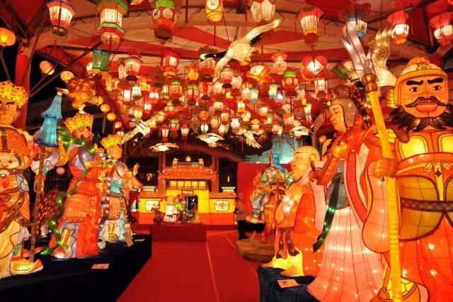 日本长崎县灯会,长崎夜游灯光节