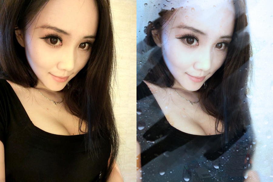 ps把人像背景调模糊,照片很模糊ps能够把人像调清晰吗