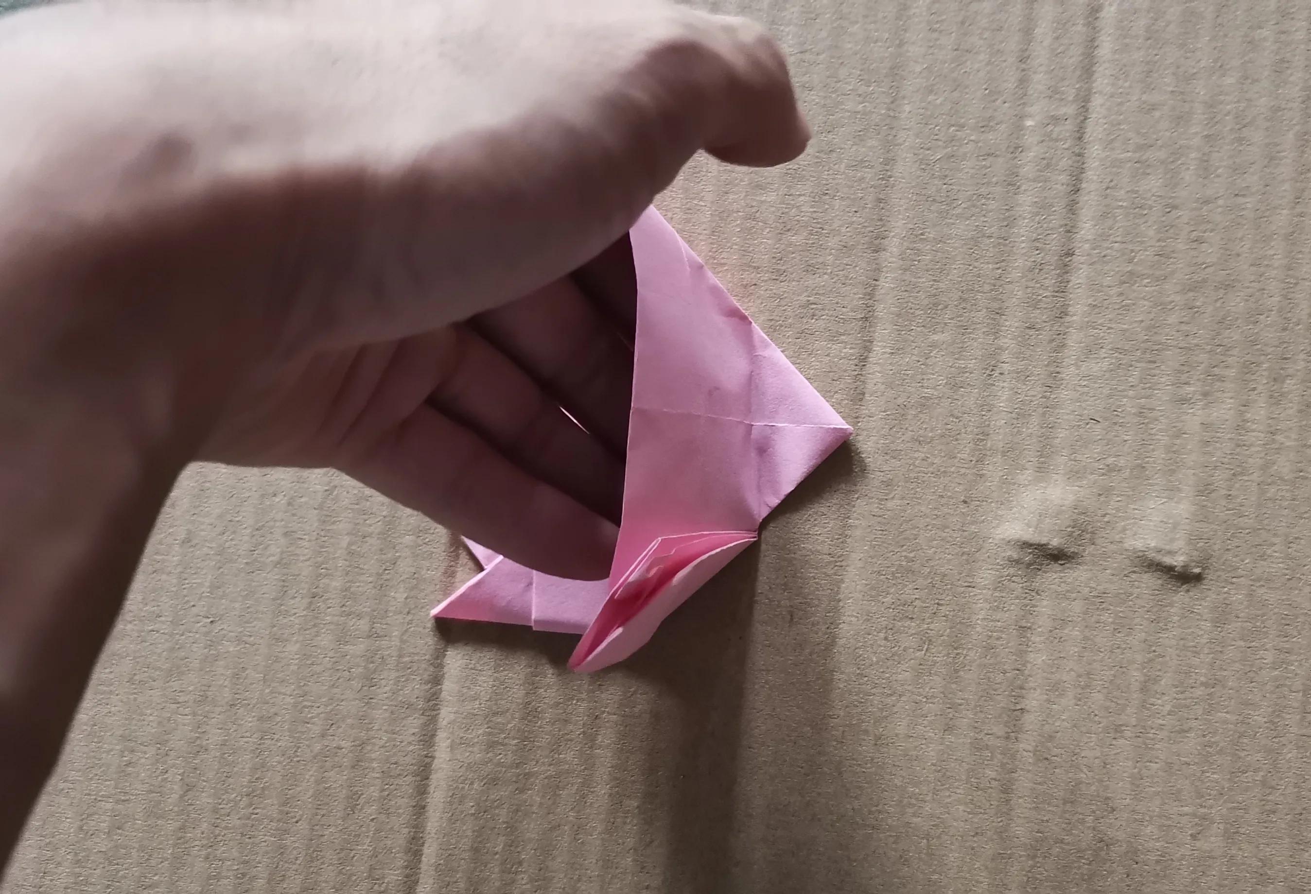 一张纸折的立体蝴蝶慢动作,用8厘米的纸折蝴蝶超简单